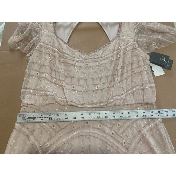 NWT ADRIANNA PAPELL DRESS GOWN 16 MOTHER OF THE BRIDE EVENING FORMAL WEDDING - Picture 15 of 16